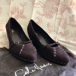 Cole Haan Trina Suede Maryjane Wedge